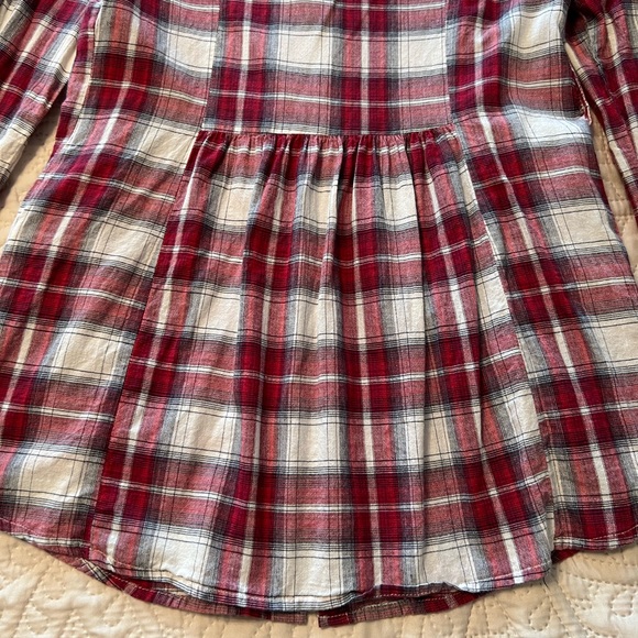 Fire Plaid Blouse - Picture 3 of 5